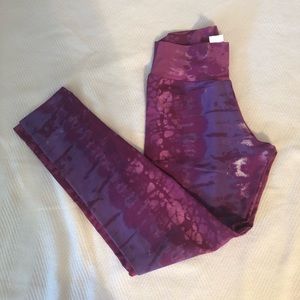 Purple Liquido Leggings